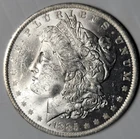 1885-O MORGAN SILVER DOLLAR IN HIGH-QUALITY CONDITION, EXCELLENT DETAIL - BU