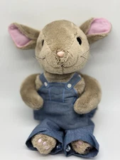Zoobies 10” Plush Mouse With Soft Book "If You Give A Mouse A Cookie"