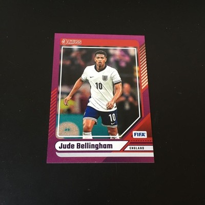 2024-25 Panini Donruss Jude Bellingham Real Madrid England Purple 22/25 JSY