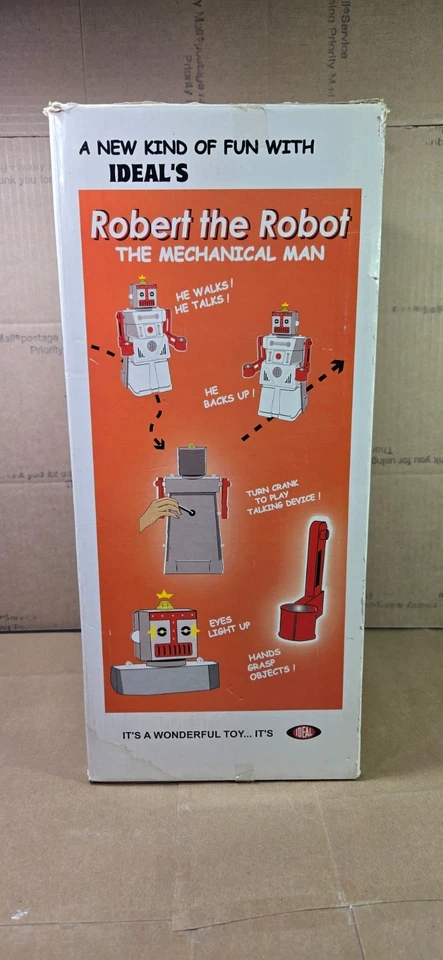 2004 Robert The Robot Complete Set - Ideal Classics Toys - Model 4049 *WORKS!!* - Image 4 of 4