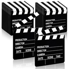 20 Pcs Movie Clapboard Directors Clap Board Film Night Scene
