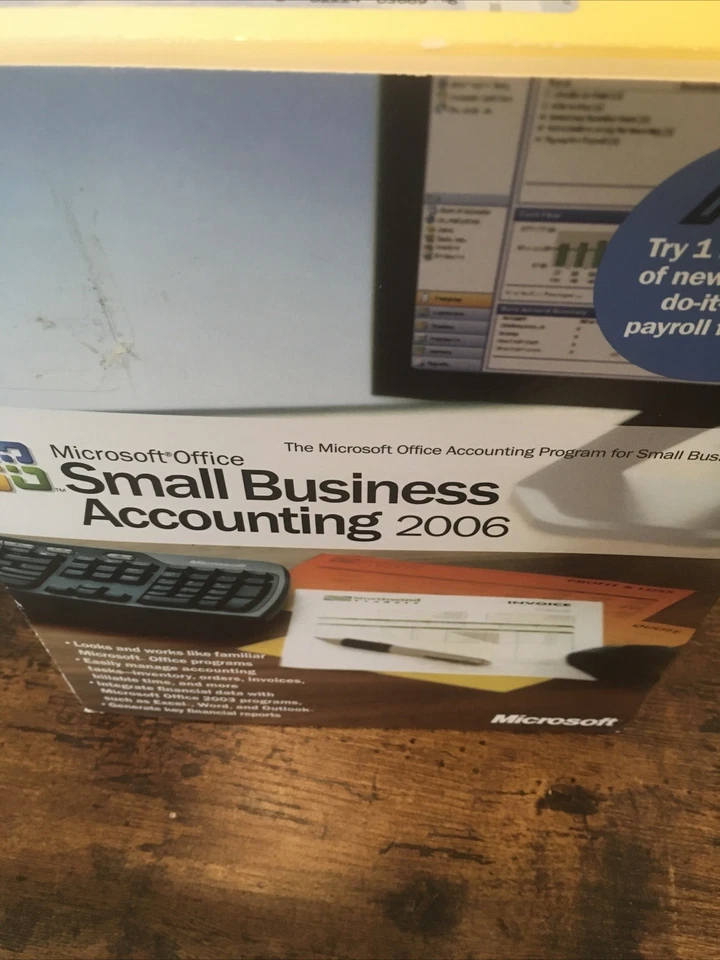 Microsoft Office Small Business Accounting 2006 Sealed - Image 4 of 4
