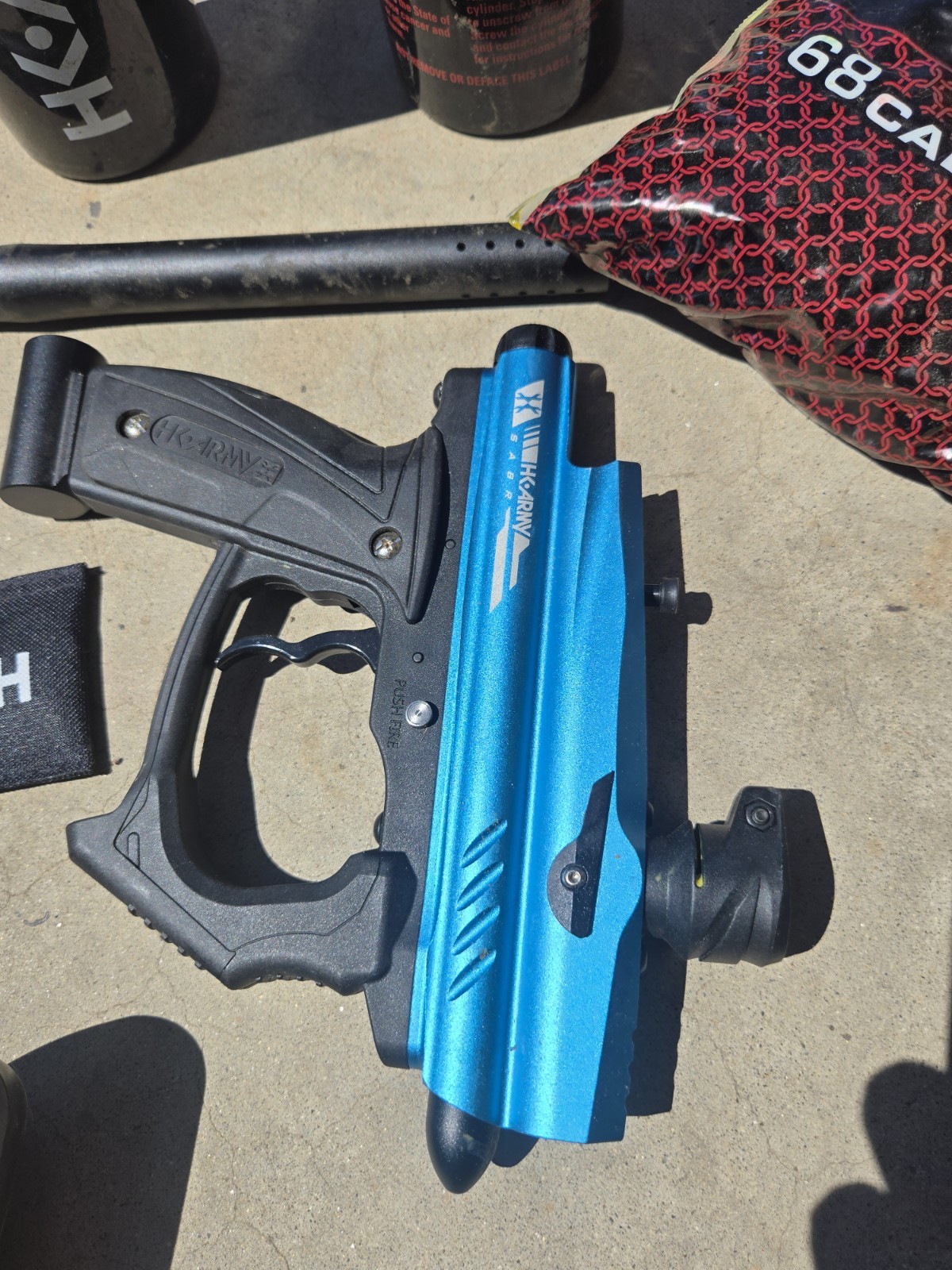 hk army paintball gun