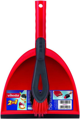 Vileda 2In1 Kehrset Mit Extra Borsten Für Sauberkeit in Den Ecken, Handfeger & K
