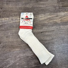 Vtg 90s NOS Wigwam Kids Socks Slouch Athletic Shoe Size Small 9.5-5 Youth