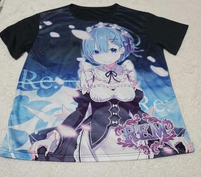 Re:Zero - Starting Life in Another World Rem T-shirt Black
