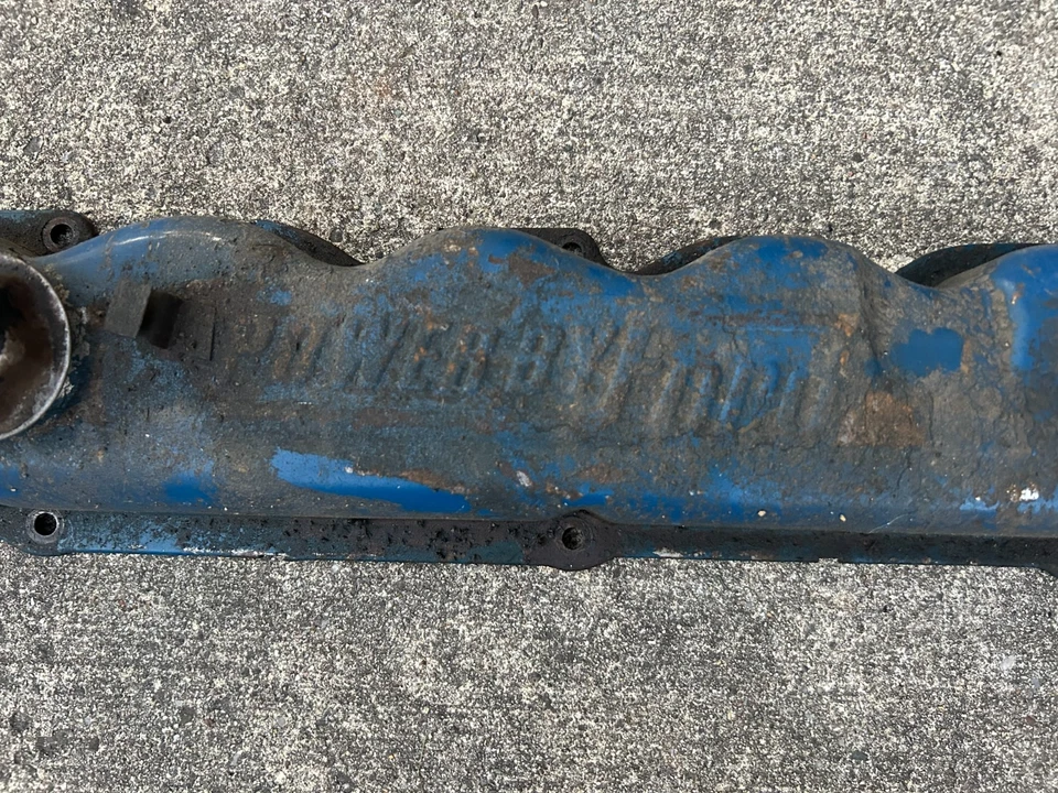 1965-1979 "Power By Ford" F100 F150 F250 240 300 Valve Cover 6 Cylinder, Used OE - Image 4 of 4