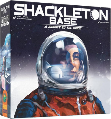 Shackleton Base: a Journey to the Moon Board Game - Sci-Fi Strategy Game of Spac