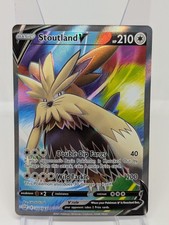 Pokémon Stoutland V 157/163 Battle Styles Ultra Rare Full Art Holo English NM