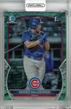 2023 Topps Bowman Moises Ballesteros Chrome Prospects Aqua /125