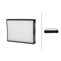 Innenraumfilter Pollenfilter 257 X 194 Mm Hella FüR U.A. Hyundai Santa