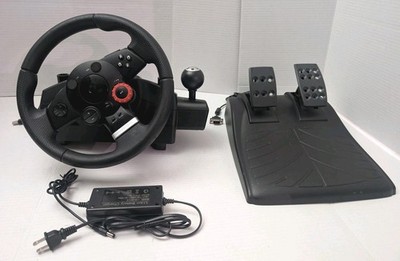 Logitech Driving Force GT E-X5C19 Steering Wheel with Pedals (Tested) 