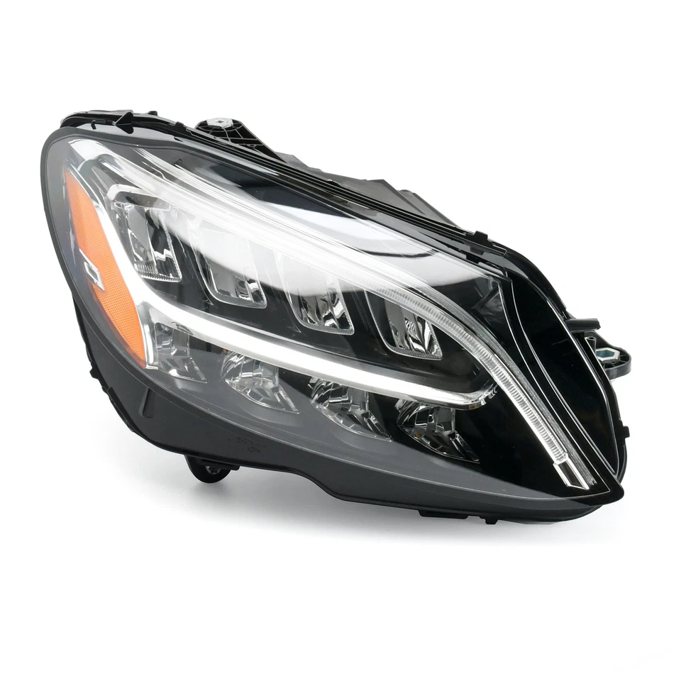 For 2019-2021 Mercedes-Benz C63 AMG C300 C43 Right US LED Headlight 2059066104 - Image 2 of 4