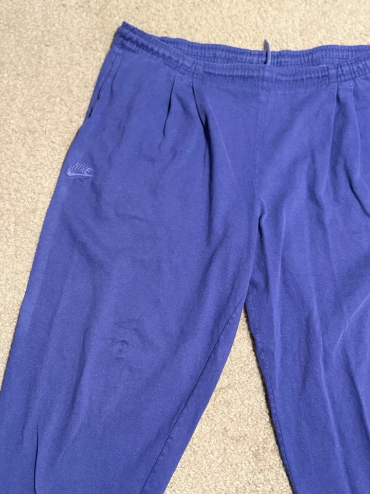 Pantalones deportivos Nike Air Jordan de colección años 90 bordados Nike Jumpman logotipo uva Foto 3 de 4