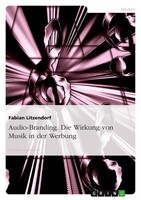 Fabian Litzendorf | Audio-Branding. Die Wirkung Von Musik In Der Werbung | Buch