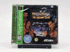 WWF WrestleMania: The Arcade Game (Sony PlayStation 1, 1995) for