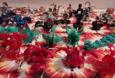 Bakugan Sammlung Old School Battle Brawlers Planet LOT 5 Figuren Anime & Karten