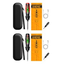 Voltage tester, continuity tester, voltage measuring device, wire finder for