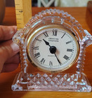 Vintage Godinger Crystal Legends desk clock 24% lead crysal — photo 3