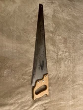 Vintage Stanley Saw Taper Ground 26" 10pt Fine