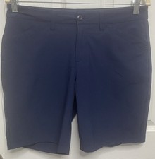 Eddie Bauer Women s Rainier Navy Bermuda Waterproof Active Shorts/Hiking EUC 6