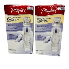 Playtex Drop-Ins Disposable Liners 2 boxes 100 ct each