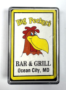 Big Peckers Bar And Grill Ocean City, MD Playing Cards Complete Deck Free Ship