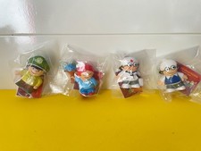 4  Mainzelmännchen ZDF 2011 Werbefigur OVP mit Schildchen Konvolut