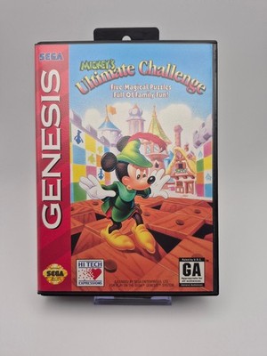 Mickey's Ultimate Challenge (Sega Genesis) In Box - NO Manual