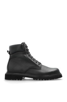 DOLCE&GABBANA Black Leather Ankle Boots New & Authentic