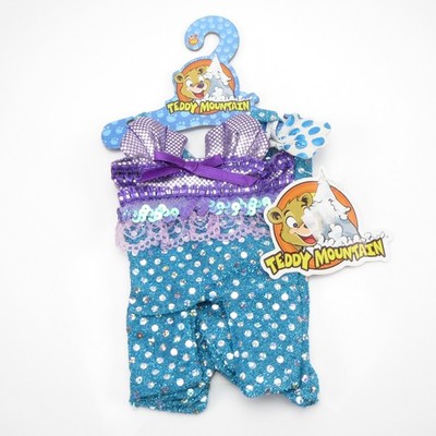 Mermaid Costume Teddy Mountain 8'' Bear Clothing Fits Build A Bear