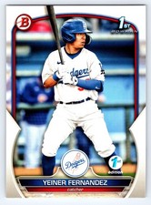 Yeiner Fernandez 2023 Bowman 1st Edition BPPF-138 NM