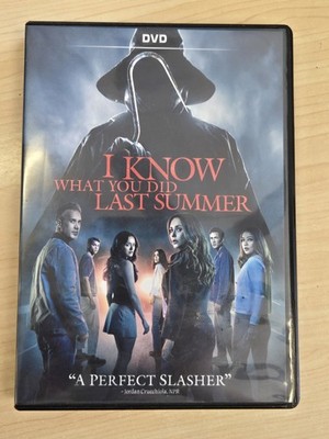 I Know What You Did Last Summer DVD Horror Thriller 2025 Teen Slasher Movie R