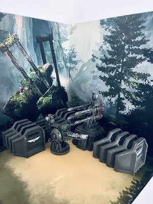 Games Workshop 40k Aegis Defense Line Terrain 28mm Loose Fit