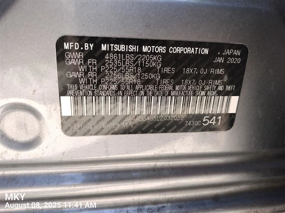 MONTAJE PALANCA DE CAMBIOS TRANSMISIÓN MITSUBISHI OUTLANDER 2020 Foto 2 de 4