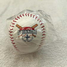 Béisbol Rawlings St. Louis logotipo acuario 9 en blanco/rojo, paquete de 1