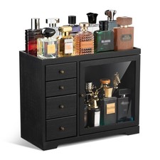 Cologne Organizer for Men, 5 Tier Large Capacity organizador de perfumes, Woo...
