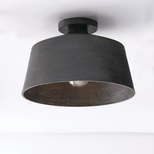 Capital Lighting 235311 Quarry 14"W Semi-Flush Ceiling Fixture - Clay - Picture 10 of 12