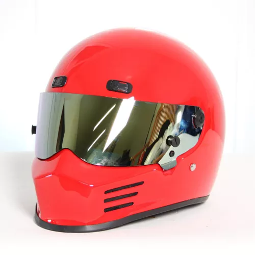 DOT Approved Fiberglass Motorcycle Helmet Full Face Racing Motorbike Helmets - Bild 7 von 9
