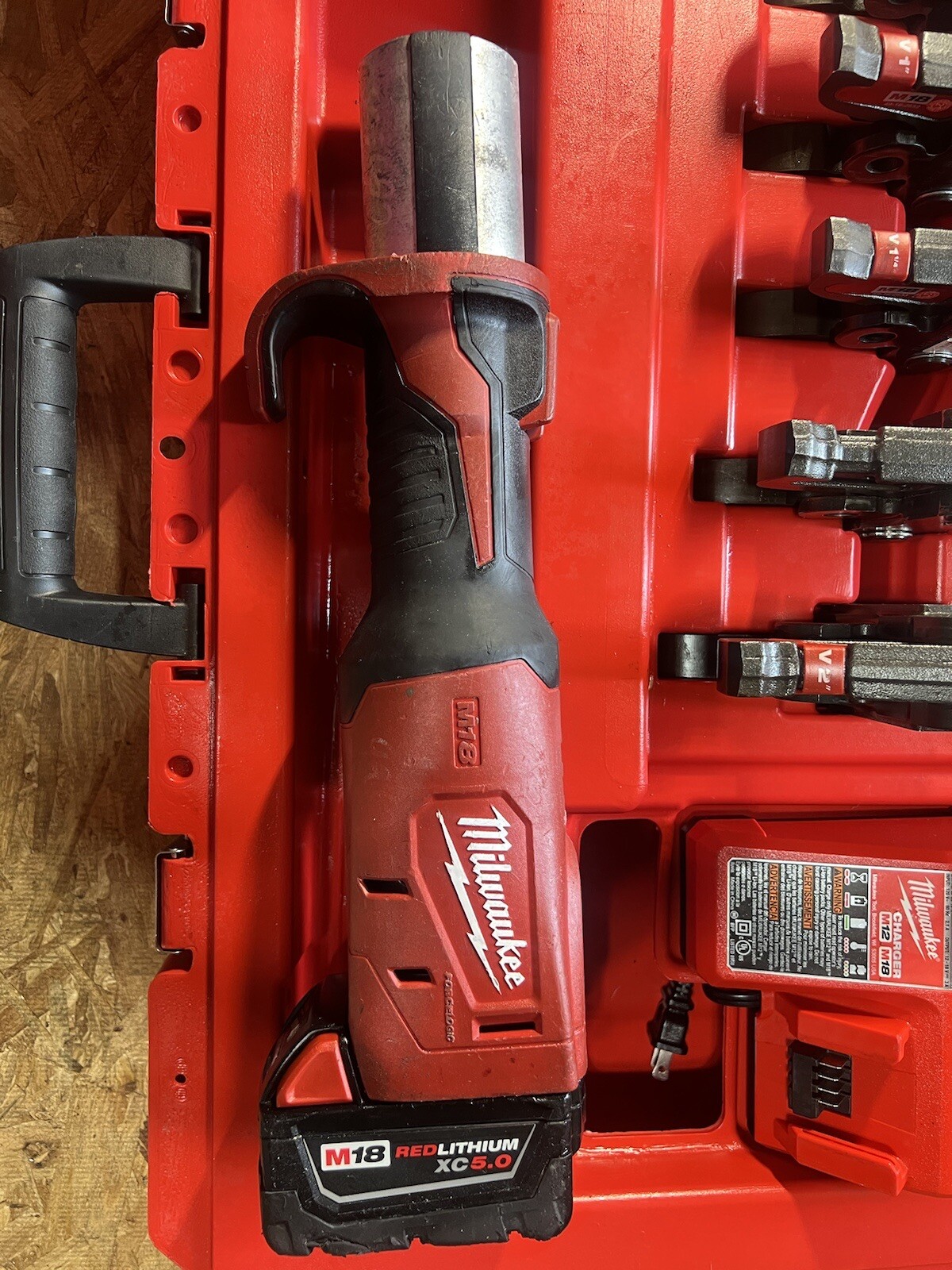 Milwaukee M18 Press Tool Kit with 1/2"2" Jaws (277322) (5.0/6