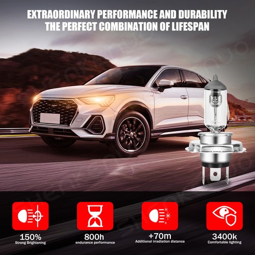 For Toyota RAV4 2001-2005 4X 3400K Halogen Headlight High/Low+Fog Light Bulb BP - Picture 2 of 13