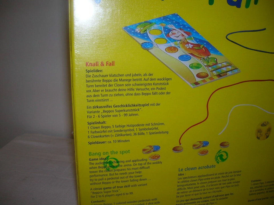 HABA Knall & Fall Manage frei für Beppo! Bang on the spot Art. 4266 - Bild 4 von 4