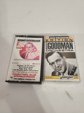 Benny goodman The Jazz Collector Edition Greatest Hits Lot of 2 Cassette Tape