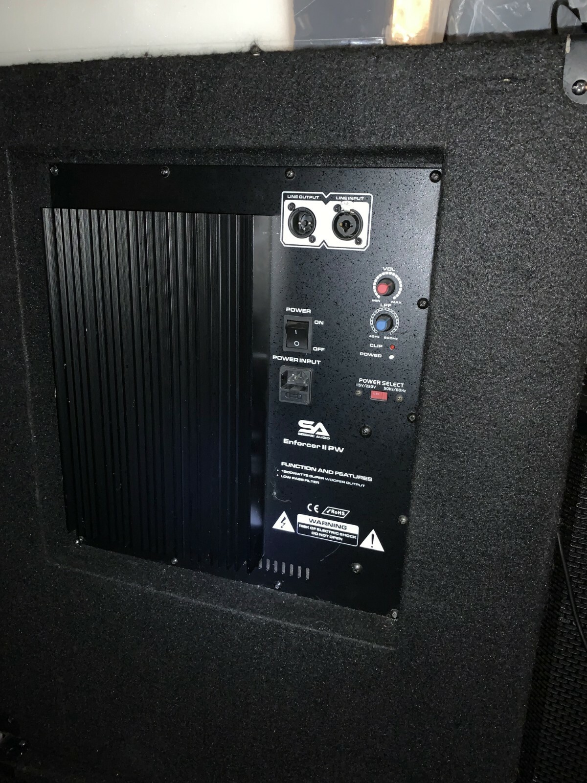 seismic audio enforcer ii