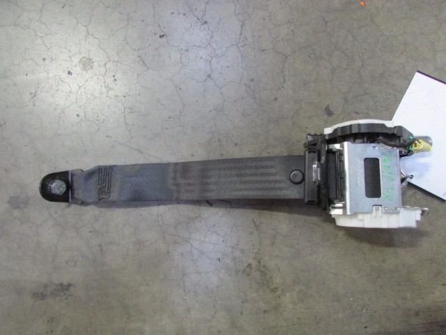 Maserati Granturismo, LH, Left Rear Seat Belt, Black, Used P/N 80090400