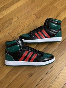adidas top ten hi green