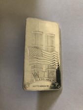 World Trade Center Made In USA Pin Stamped Metal