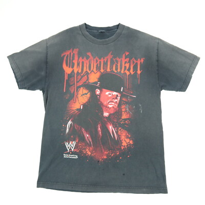 Vtg Undertaker Deadman Inc T-Shirt L 