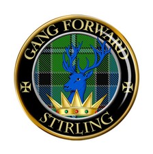 Stirling Scottish Clan Pin Badge