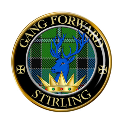Sterling Schottische Clan Anstecker Abzeichen